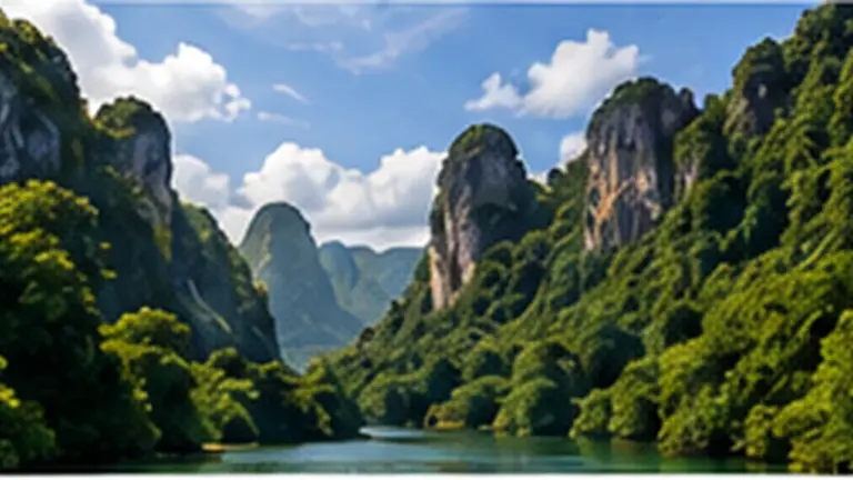 Mainland Krabi sightseeing scenery on a full-day private driver trip