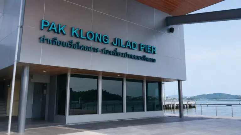 Krabi Town för transfer till Klong Jilad Pier