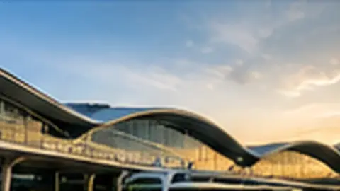 Phuket Airport terminal in southern Thailand
